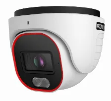 Cámara Ip Provision-isr Dv-320srn-36 2 Mp, Domo, Microsd, Interior Y Exterior, Ip67, Negro, Blanco