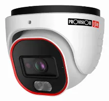 Cámara Ip Provision-isr Dv-340srn-28 4 Mp, Domo, Microsd, Interior Y Exterior, Ip67, Negro, Blanco