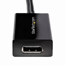 Adaptador Vídeo Startech.com Dvi-d A Displayport, 0.254 M, Negro