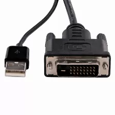 Adaptador Vídeo Startech.com Dvi-d A Displayport, 0.254 M, Negro