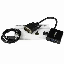 Adaptador Vídeo Startech.com 0.19 M, Negro