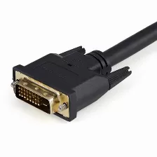 Cable Dvi Startech.com 0.3 M, Dvi-d A 2 X Dvi-d, Negro