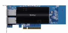 Tarjetas De Red Synology E10g30-t2 Pci Express, Rj-45 2, 10000 Mbit/s, Alámbrico, Azul, Multicolor