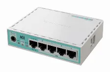 Ruteador Alambrico Mikrotik Hex Gigabit Ethernet, 5 Rj-45