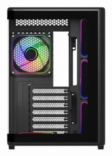 Gabinete Cooler Master Elite 600 Midi Tower, Psu No, Vent. 1x 120 Mm, Negro, Transparente