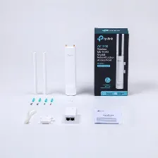 Access Point Tp-link Ac1200 Omada, 1200 Mbit/s, Doble Banda, 300 Mbit/s, Blanco Open Box