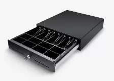 Cajón De Dinero Ec Line Ec-5100ii-black, Cajón Electrónico De Dinero, Negro, 12/24 V, 350 Mm, 405 Mm, 90 Mm