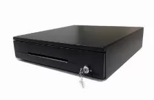 Cajon De Dinero Para Punto De Venta Ec Line Cd-200m (ec-cd-200m) 5 Billetes, 8 Monedas, Acero/plástico, Color Negro