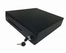 Cajon De Dinero Para Punto De Venta Ec Line Cd-50, 4 Billetes, 8 Monedas, Negro