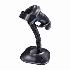 Lector De Codigo De Barras Optico Ec-line Ec-cd-8380, Usb 2.0, Imcluye Base, Color Negro