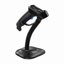 Lector De Codigo De Barras Optico Ec-line Ec-cd-8380, Usb 2.0, Imcluye Base, Color Negro