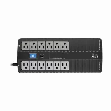 No Break Tripp Lite 0.85 Kva / 425 W, 316 J, Entrada 120 V, 12 Salidas Ac, Negro