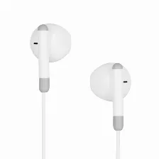 Audifonos Con Microfono Vorago Ep-306 Intra Auditivo, Usb-c, Blanco