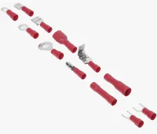 Juego De 580 Pzas. Terminales Variadas Con Forro Y Caja De Almacenamiento.