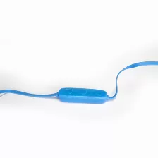 Audífonos Intrauditivos Vorago Epb-103-bl, Inalámbricos Bluetooth, Micrófono Y Control, Almohadillas Intercambiables, Color Azul