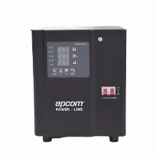 Regulador Epcom Epl3k1fvr Entrada 120 V, 1 Salidas Ac, Negro