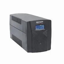 No Break Epcom Epu1200lcd 1.2 Kva / 720 W, 6 Salidas Ac, Negro