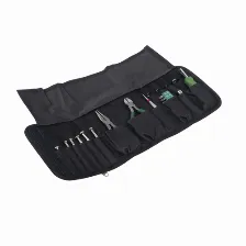 Juego De Herramientas En Estuche Porta?til Con 25 Pzas. (desarmadores Finos + Pinzas + Puntas + Maneral).