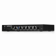 Ruteador Alambrico Ubiquiti Edgerouter 6p Ethernet Wan Si, Gigabit Ethernet, Puertos Lan 6