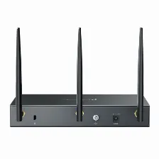Ruteador Inalambrico Tp-link Ax 3000, Omada Er706w, Antenas 3, Doble Banda, 6 Puertos 1-spf 5-rj45, Gigabit