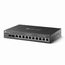 Ruteador Alambrico Tp-link Omada Er7212pc Gigabit Ethernet, 10 Rj-45