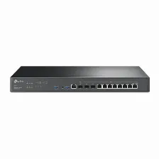 Ruteador Alambrico Tp-link Omada Er8411 Gigabit Ethernet, 8 Rj-45