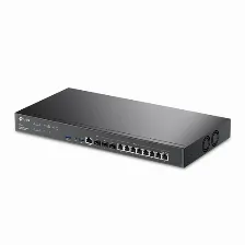 Ruteador Alambrico Tp-link Omada Er8411 Gigabit Ethernet, 8 Rj-45