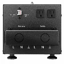 Regulador Industrial Complet Xpower Erv-10-005, 2500va, 2500w, Supresor Integrado, Terminales De Conexion