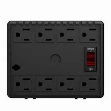 Regulador Complet Erv-6-012, 2000 Va, 1000w, Supresor De Picos, 8 Contactos