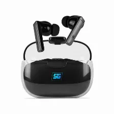 Audifonos Inalambricos Vorago Esb-301-pro, Microfono, True Wireless Stereo, Negro, Estuche De Carga