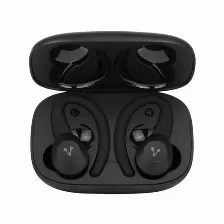 Audifonos Inalambricos Vorago Esb-500 Plus, Bt 5.0, Touch, Intra Auditivo, Ideal Deportes, Bateria 740 Mah, Microfono, Ipx5, Color Negro