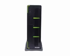 Gabinete Slim Evotec Aruba, Con Fuente De Poder 600w, Mini-atx Bahias Ssd 2.5 Hdd 3.5