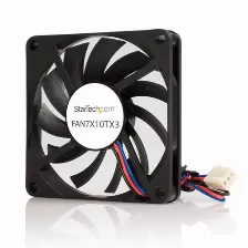 Ventilador Para Gabinete Startech.com , 7 Cm, 3500 Rpm, Negro, De Plástico