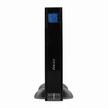 Ups Doble Conversion En Linea Forza Fdc-1511rul Con Capacidad De 1500va/1350w Fp 0.9 4 Salidas Onda Senoidal Pura Torre 120v Negro