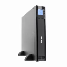 Ups Doble Conversion En Linea Forza Fdc-1511rul Con Capacidad De 1500va/1350w Fp 0.9 4 Salidas Onda Senoidal Pura Torre 120v Negro