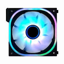 Ventilador Game Factor Fg500, 120mm, 1900 Rpm Max, Argb, Negro