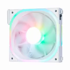 Ventilador Game Factor Fg500, 120mm, 1900 Rpm Max, Argb, Blanco