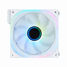 Ventilador Game Factor Fg500, 120mm, 1900 Rpm Max, Argb, Blanco