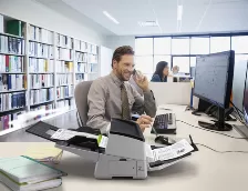 Escaner Ricoh Fi-7600 Resolución 600 X 600 Dpi, Escáner A Color, Usb, Negro, Blanco