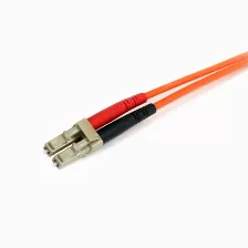 Cable Startech.com 2 M, Fibra Om1, Lc, St, 10 Gbit/s, Naranja