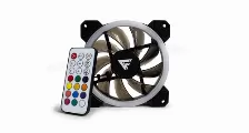 Kit De 3 Ventiladores Gaming Game Factor Fkg400, 120mm, Led Rgb, 2 Tira De Led Magnetica 30cm, Controlador