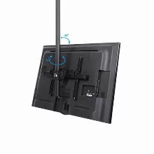 Soporte Startech.com Soporte De Techo Para Tv - Mástil De 3,5' A 5', 50 Kg, 81.3 Cm (32