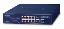 Switch Planet Fsd-1008hp No Administrado, Rj-45 10, Fast Ethernet (10/100), 8 Poe, 1u, Azul