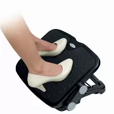 Reposapiés Startech.com Base Antiderrapante Si, ángulo De Inclinación -30 - 0°, Certificación Rohs, Taa, Reach, Ce, Color Negro