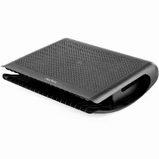 Reposapiés Startech.com Base Antiderrapante Si, ángulo De Inclinación -30 - 0°, Certificación Ce, Taa, Rohs, Reach, Color Negro