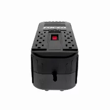 Regulador Forza Fvr-2201 2.2 Kva / 1100 W, Entrada 115 V, 8 Salidas Ac, Negro