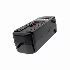 Regulador Forza Fvr-2201 2.2 Kva / 1100 W, Entrada 115 V, 8 Salidas Ac, Negro