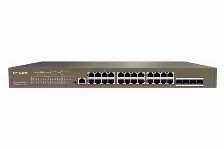 Switch Ip-com Networks G5328p-24-410w Gestionado, L3, Rj-45 24, Gigabit Ethernet (10/100/1000), 24 Poe, 1u, Negro