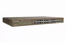 Switch Ip-com Networks G5328p-24-410w Gestionado, L3, Rj-45 24, Gigabit Ethernet (10/100/1000), 24 Poe, 1u, Negro