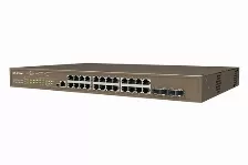 Switch Ip-com Networks G5328p-24-410w Gestionado, L3, Rj-45 24, Gigabit Ethernet (10/100/1000), 24 Poe, 1u, Negro